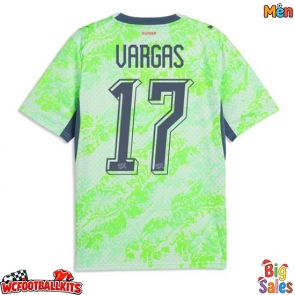 Switzerland Ruben Vargas #17 Replica Away Stadium Shirt World Cup 2026 Short Sleeve